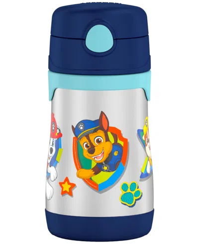 Thermos Funtainer 10 Oz. Water Bottle With Straw In Paw Patrol Boy