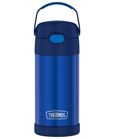 Thermos Funtainer 12 Oz. Water Bottle In Navy