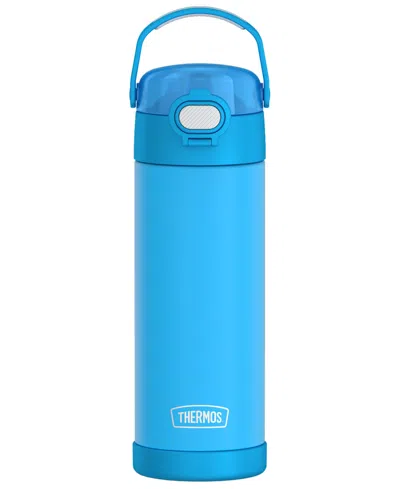 Thermos Funtainer 16 Oz. Water Bottle With Locking Lid In Electric Blue