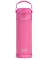 Thermos Funtainer 16 Oz. Water Bottle With Locking Lid In Neon Pink