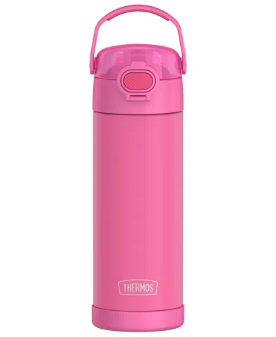 Thermos Funtainer 16 Oz. Water Bottle With Locking Lid In Neon Pink