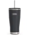 Thermos Icon Series 24 Oz. Tumbler With Slide Lock Lid In Granite Gray