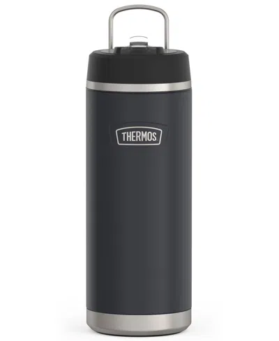 Thermos Icon Series 32 Oz. Water Bottle With Straw Lid In Granite Gray