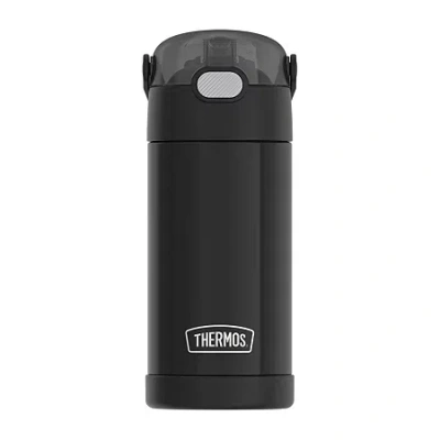 Thermos Stainless Steel 12oz. Water Bottle In Black