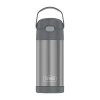 Thermos Stainless Steel 12oz. Water Bottle In Gray