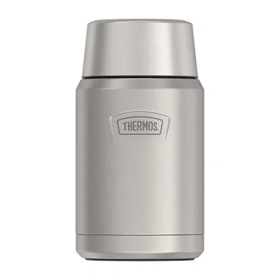 Thermos Stainless Steel 24 Oz. Food Jar With Spoon In Silver