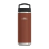Thermos Stainless Steel 24oz. Water Bottle With Screw Top In Brown