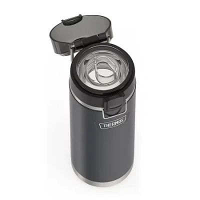 Thermos Stainless Steel 24oz. Water Bottle With Spout In Black
