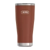 Thermos Stainless Steel Cold Cup With Side Lock Water Bottle In Brown