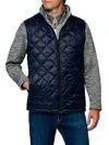 THERMOSTYLES MEN'S DIAMOND QUILTED REVERSIBLE VEST