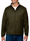 THERMOSTYLES MEN'S REVERSIBLE WINDBREAKER JACKET