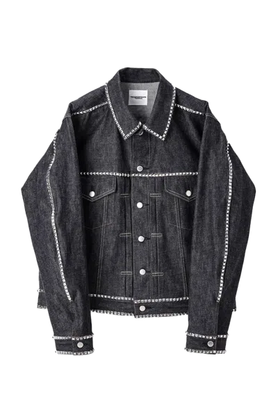 Thesoloist. Thesoloist Tracker Jacket.(studs) Blue