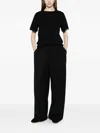 Thestroy Stripe-pattern Trousers In Black