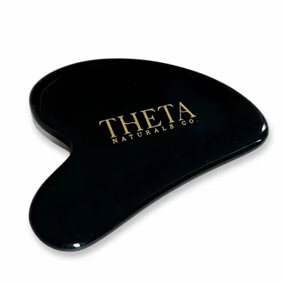 Theta Naturals Co. Gua Sha ☉ Black Obsidian