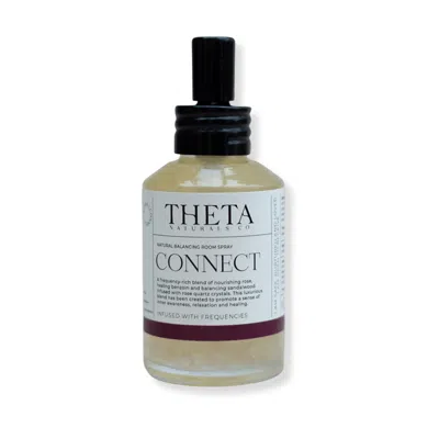 Theta Naturals Co. Neutrals Alpha Connect - Room Spray - Rose, Sandalwood & Benzoin In Brown