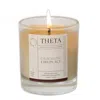 Theta Naturals Co. Neutrals Crackling Fireplace Candle- Sounds Of Christmas - Regular