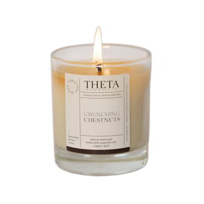 Theta Naturals Co. Neutrals Crunching Chestnuts Candle - Sounds Of Christmas - Regular