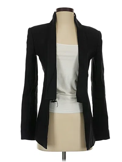 Pre-owned Theyskens' Theory Blazer Jacket In Black