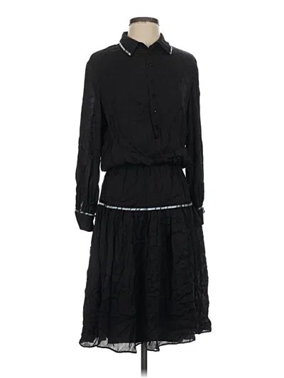 Pre-owned Theyskens' Theory Casual Dress In Black