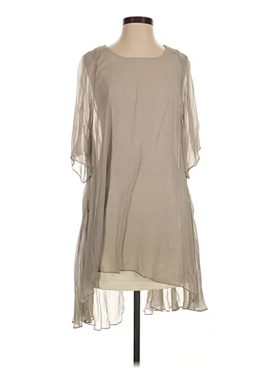 Pre-owned Theyskens' Theory Casual Dress In Tan