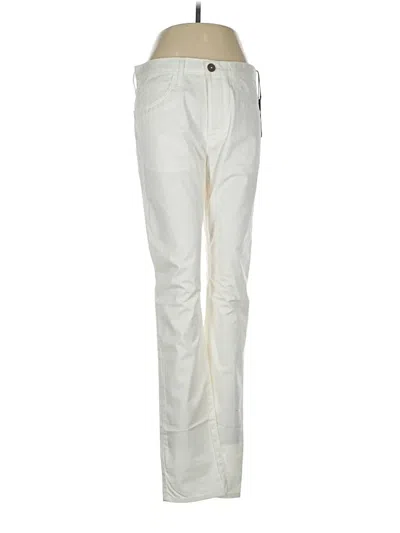 Pre-owned Theyskens' Theory Casual Pants In Ivory