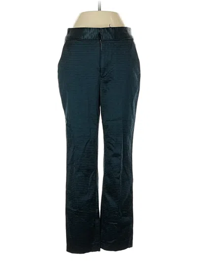 Pre-owned Theyskens' Theory Casual Pants In Teal