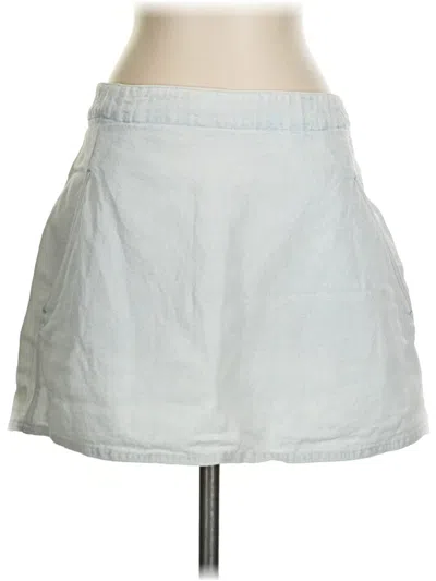 Pre-owned Theyskens' Theory Casual Skirt In Blue