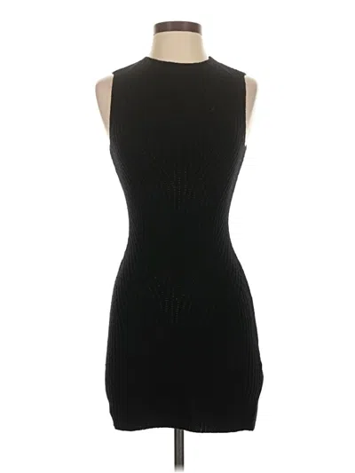 Pre-owned Theyskens' Theory Cocktail Dress In Black