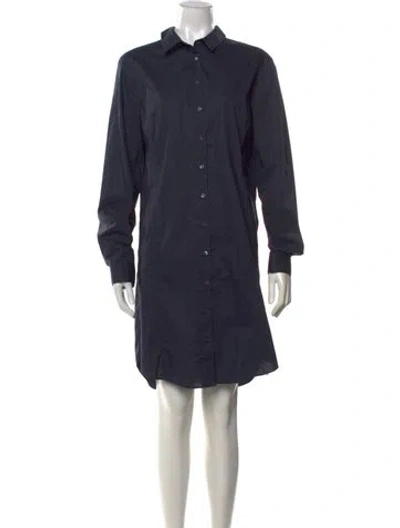 Pre-owned Theyskens' Theory Knee-length Dress W/ Tags In Blue