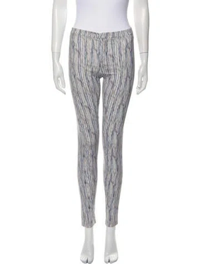 Pre-owned Theyskens' Theory Mid-rise Skinny Leg Jeans In Multi