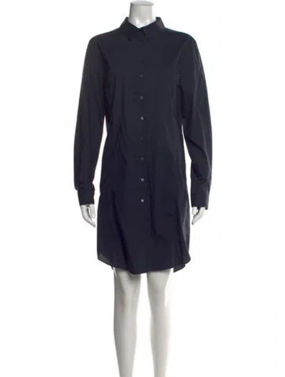 Pre-owned Theyskens' Theory Mini Dress W/ Tags In Blue