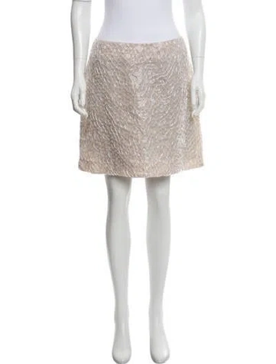 Pre-owned Theyskens' Theory Seedo Mini Skirt In Pink