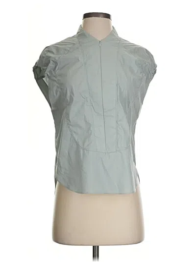 Pre-owned Theyskens' Theory Sleeveless Blouse In Gray