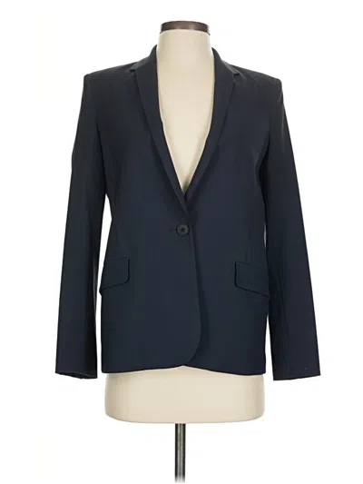 Pre-owned Theyskens' Theory Wool Blazer Jacket In Blue