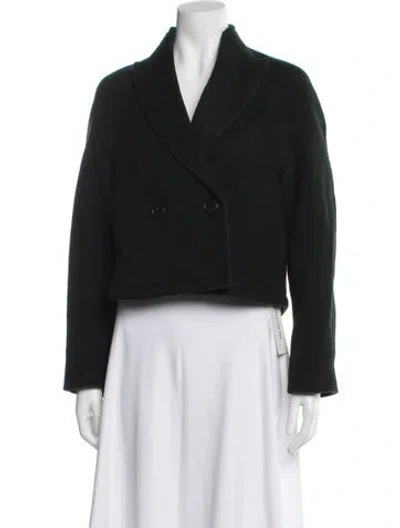 Pre-owned Theyskens' Theory Wool Jacket In Black