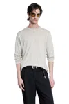 Thibault Van Der Straete Man Grey T-shirts & Tank Tops In Grey