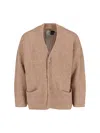 THIBAULT VAN DER STRAETE V-NECK CARDIGAN