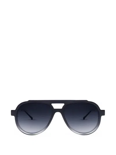 Thierry Lasry Alieny Pilot-frame Sunglasses In 그레이