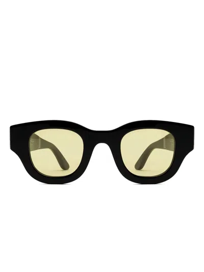 Thierry Lasry Autocracy 101 Square-frame Sunglasses In Black