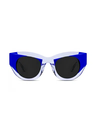 Thierry Lasry Captivity Sunglasses In White