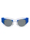 Thierry Lasry Captivity Sunglasses In 白色