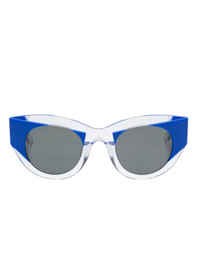 Thierry Lasry Captivity Sunglasses In 白色