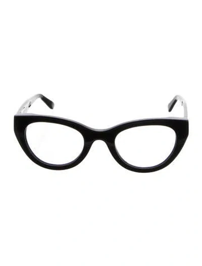 Pre-owned Thierry Lasry Cat-eye Eyeglasses In Black