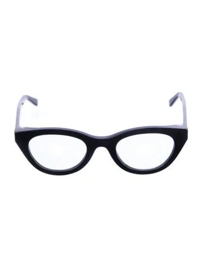 Pre-owned Thierry Lasry Cat-eye Eyeglasses In Black