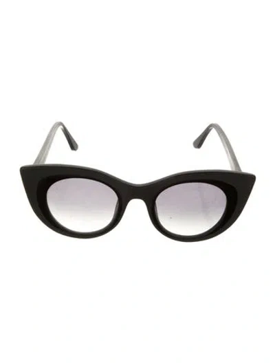 Pre-owned Thierry Lasry Cat-eye Gradient Sunglasses In Black