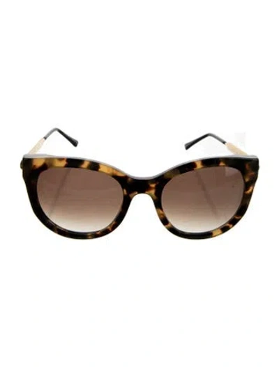 Pre-owned Thierry Lasry Cat-eye Gradient Sunglasses In Black