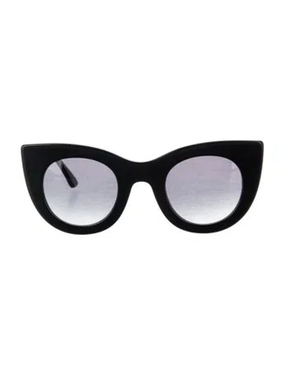 Pre-owned Thierry Lasry Cat-eye Gradient Sunglasses In Black