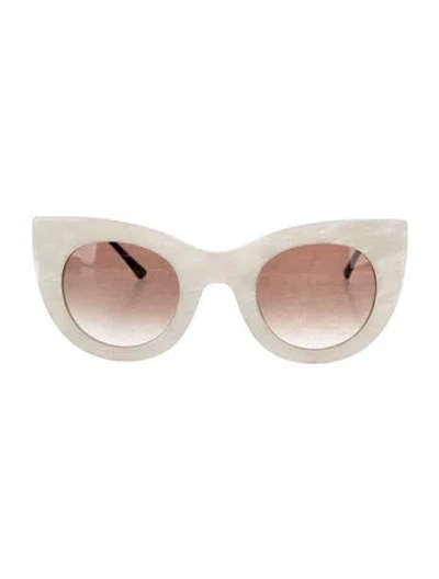 Pre-owned Thierry Lasry Cat-eye Gradient Sunglasses In Black