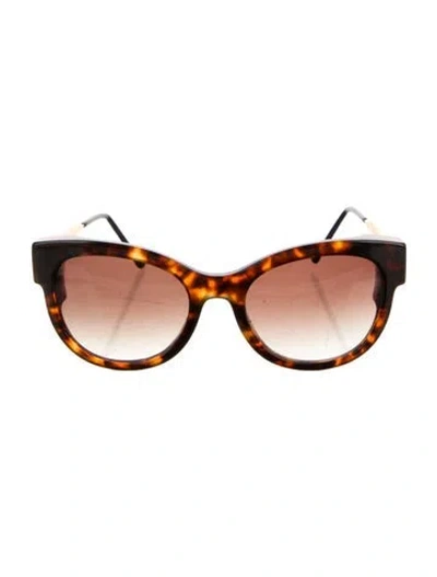 Pre-owned Thierry Lasry Cat-eye Gradient Sunglasses In Brown