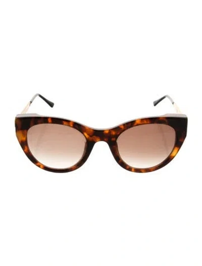 Pre-owned Thierry Lasry Cat-eye Gradient Sunglasses In Brown